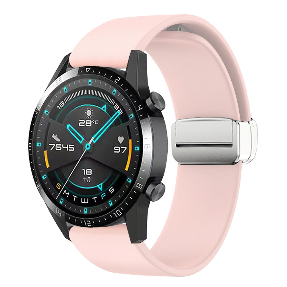 Vildt Sejt Silikone Universal Rem passer til Smartwatch - Pink#serie_5