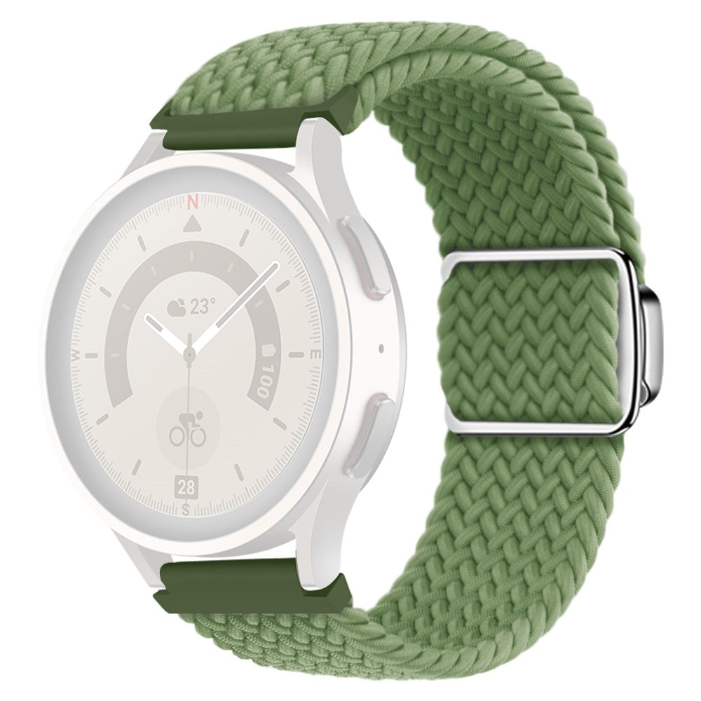22mm Universal nylon strap with magnetic buckle - Cactus Green#serie_10