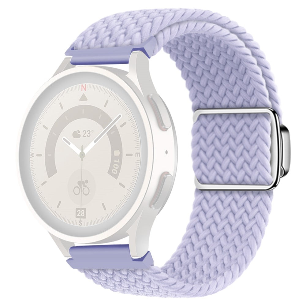 20mm Universal nylon strap with magnetic buckle - Misty Purple#serie_9