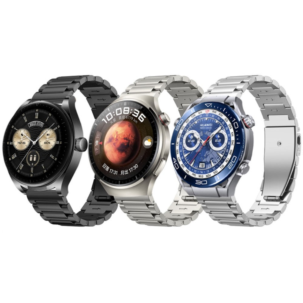 22mm Universal titanium alloy strap with frontier flat buckle - Titanium Grey#serie_2