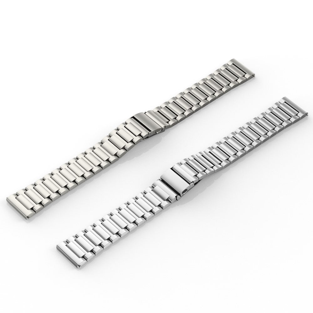 Meget Cool Metal Universal Rem passer til Smartwatch - Sølv#serie_3