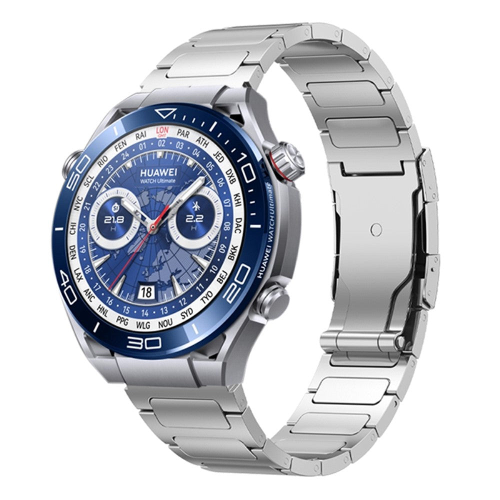 Helt Vildt Pænt Metal Universal Rem passer til Smartwatch - Sølv#serie_2