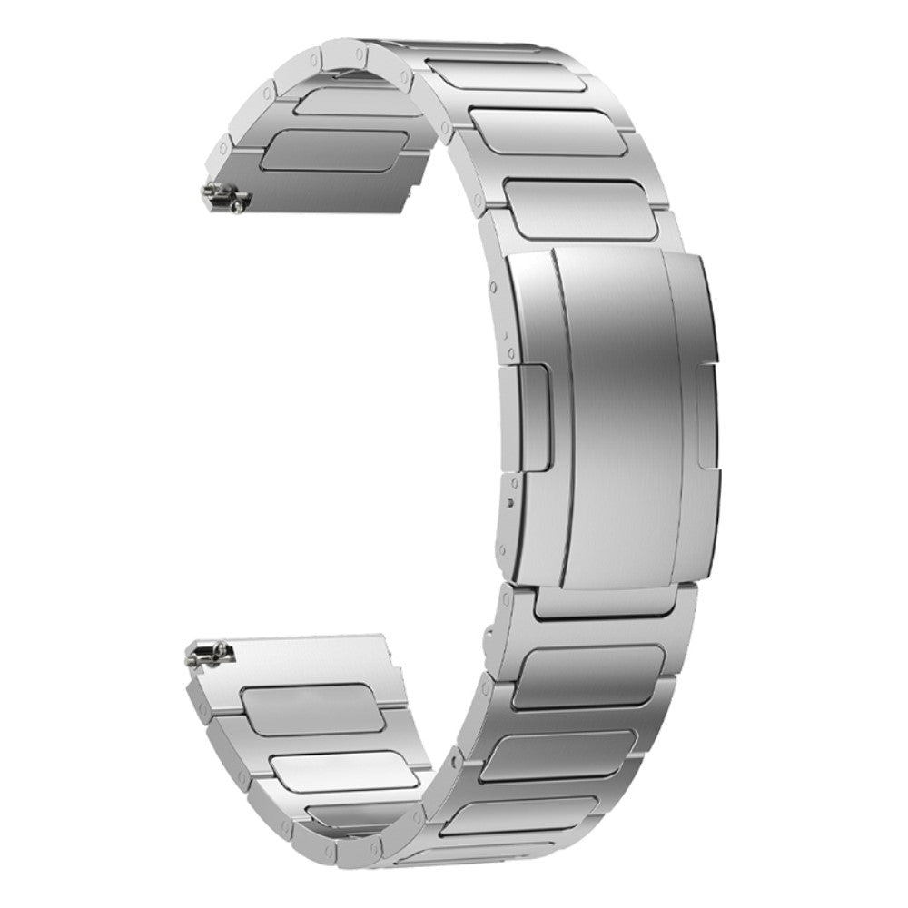 22mm Universal titanium alloy strap with tortoise buckle - Silver#serie_2