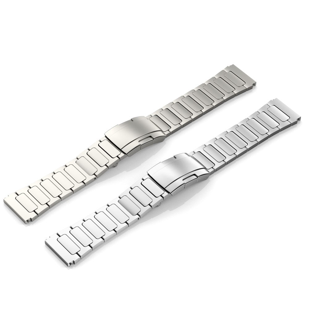 22mm Universal titanium alloy strap with tortoise buckle - Black#serie_3