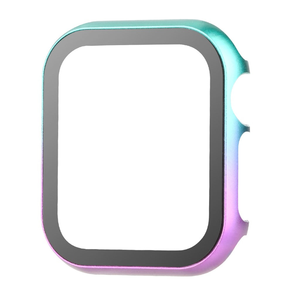 Meget Fed Universal Cover med Skærmbeskytter i Metal og Hærdet Glas passer til Apple Watch Series 8 (41mm) / Apple Watch Series 7 41mm - Flerfarvet#serie_5