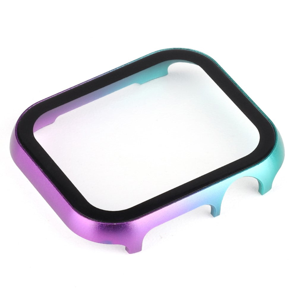 Meget Fed Universal Cover med Skærmbeskytter i Metal og Hærdet Glas passer til Apple Watch Series 8 (41mm) / Apple Watch Series 7 41mm - Flerfarvet#serie_5