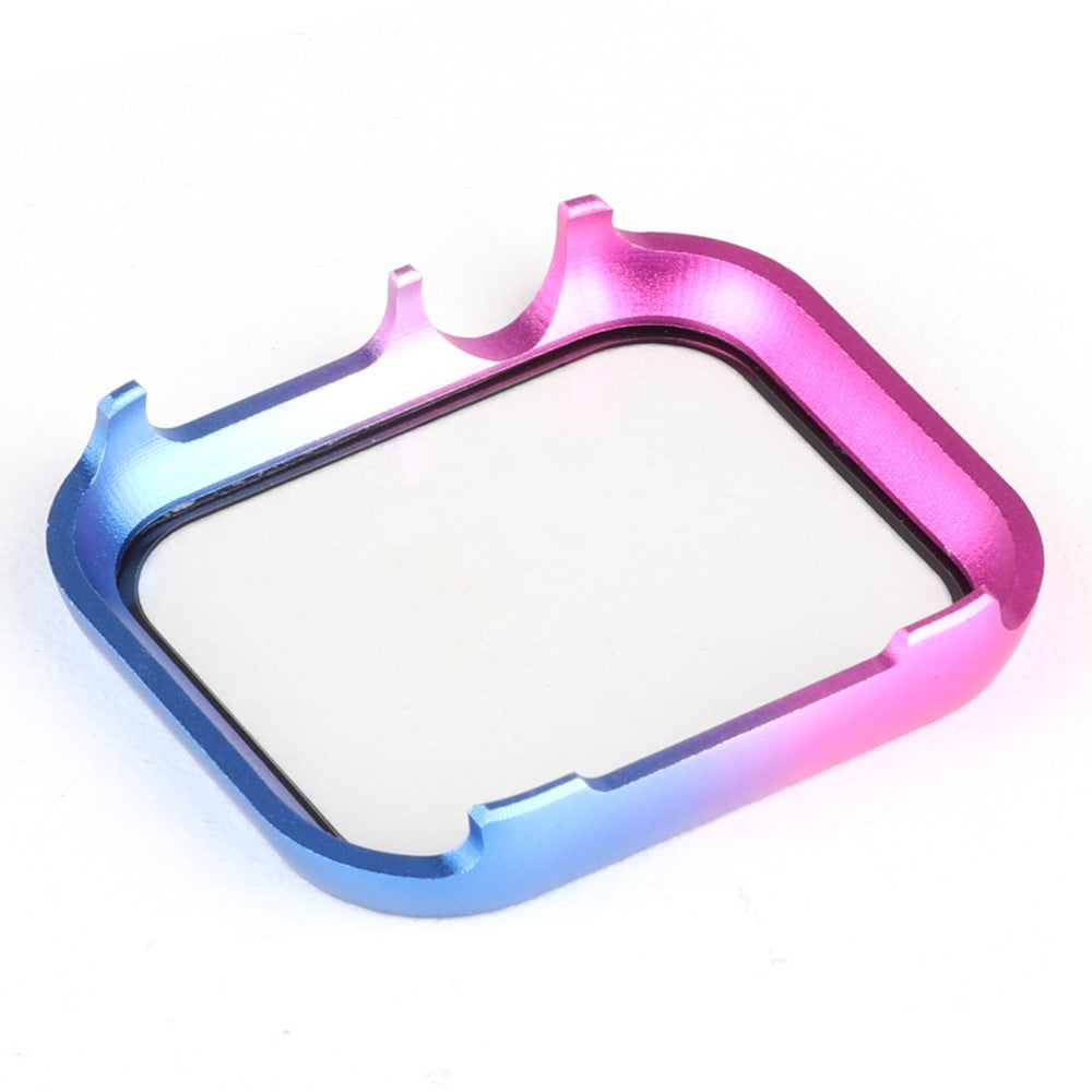 Meget Fed Universal Cover med Skærmbeskytter i Metal og Hærdet Glas passer til Apple Watch Series 8 (41mm) / Apple Watch Series 7 41mm - Flerfarvet#serie_6