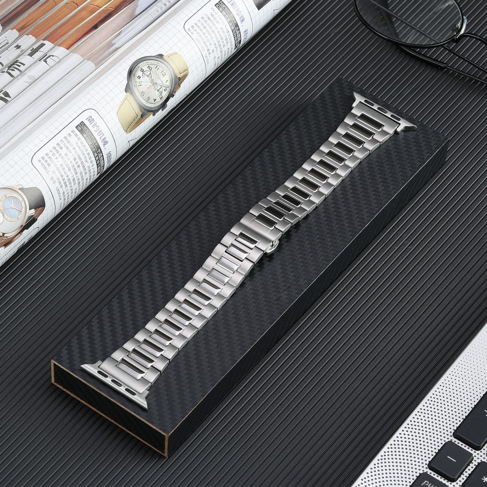 Rigtigt Smuk Metal Universal Rem passer til Apple Smartwatch - Sølv#serie_2