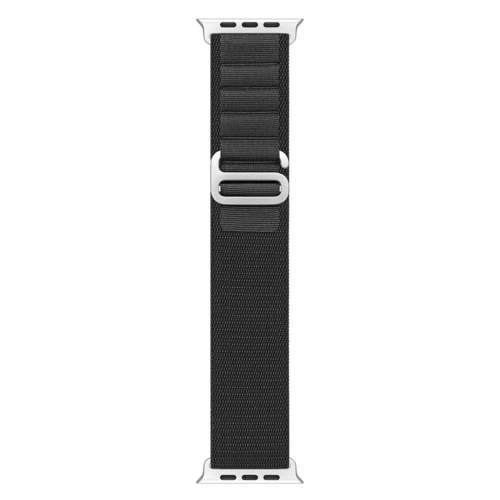 Vildt Fed Metal Og Nylon Universal Rem passer til Apple Smartwatch - Sort#serie_1