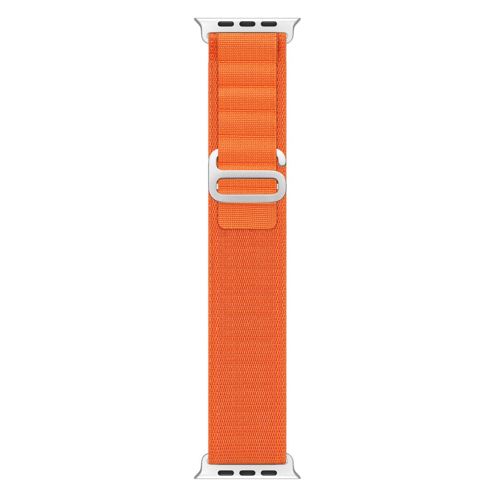 Vildt Fed Metal Og Nylon Universal Rem passer til Apple Smartwatch - Orange#serie_3