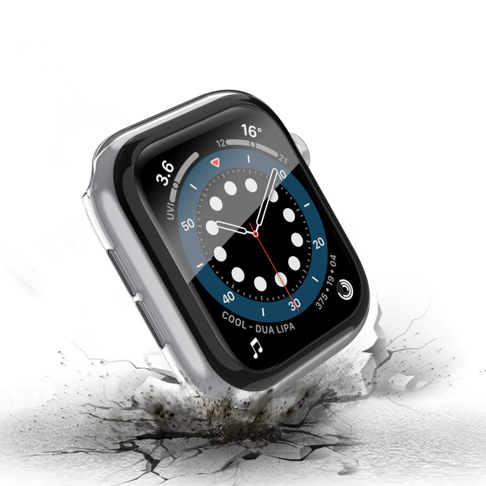 Mega Flot Universal Apple Cover med Skærmbeskytter i Plastik og Hærdet Glas - Gennemsigtig#serie_12