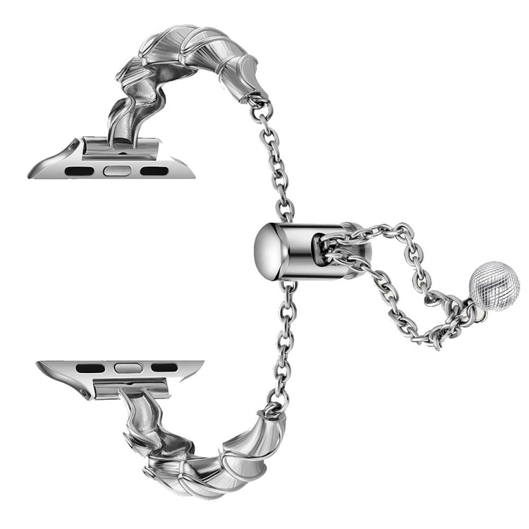 Vildt Hårdfør Metal Universal Rem passer til Apple Smartwatch - Sølv#serie_3