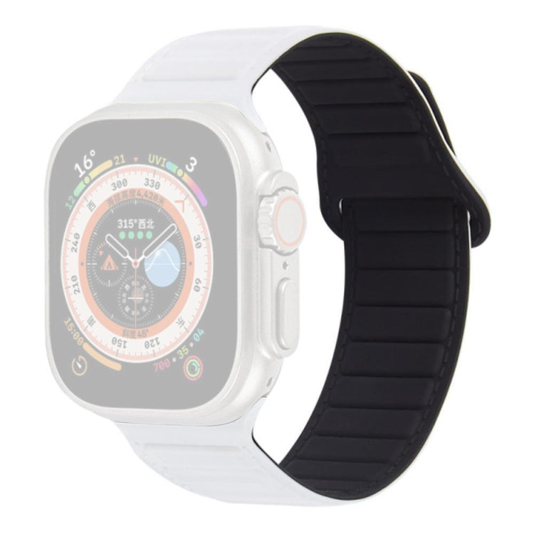 Super Sejt Silikone Universal Rem passer til Apple Smartwatch - Hvid#serie_4