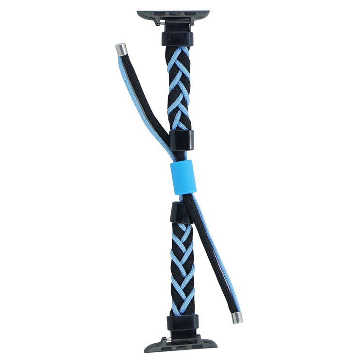 Meget Fed Nylon Universal Rem passer til Apple Smartwatch - Blå#serie_7