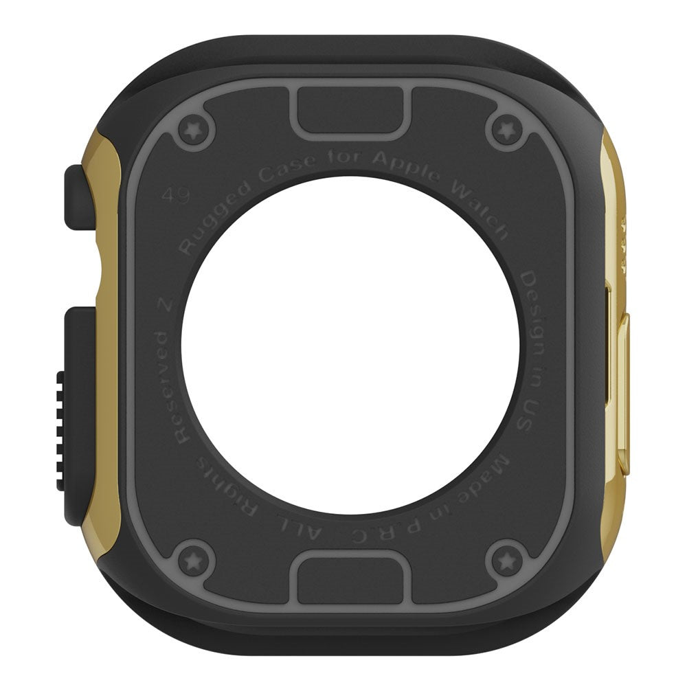 Beskyttende Silikone Universal Bumper passer til Apple Smartwatch - Guld#serie_5