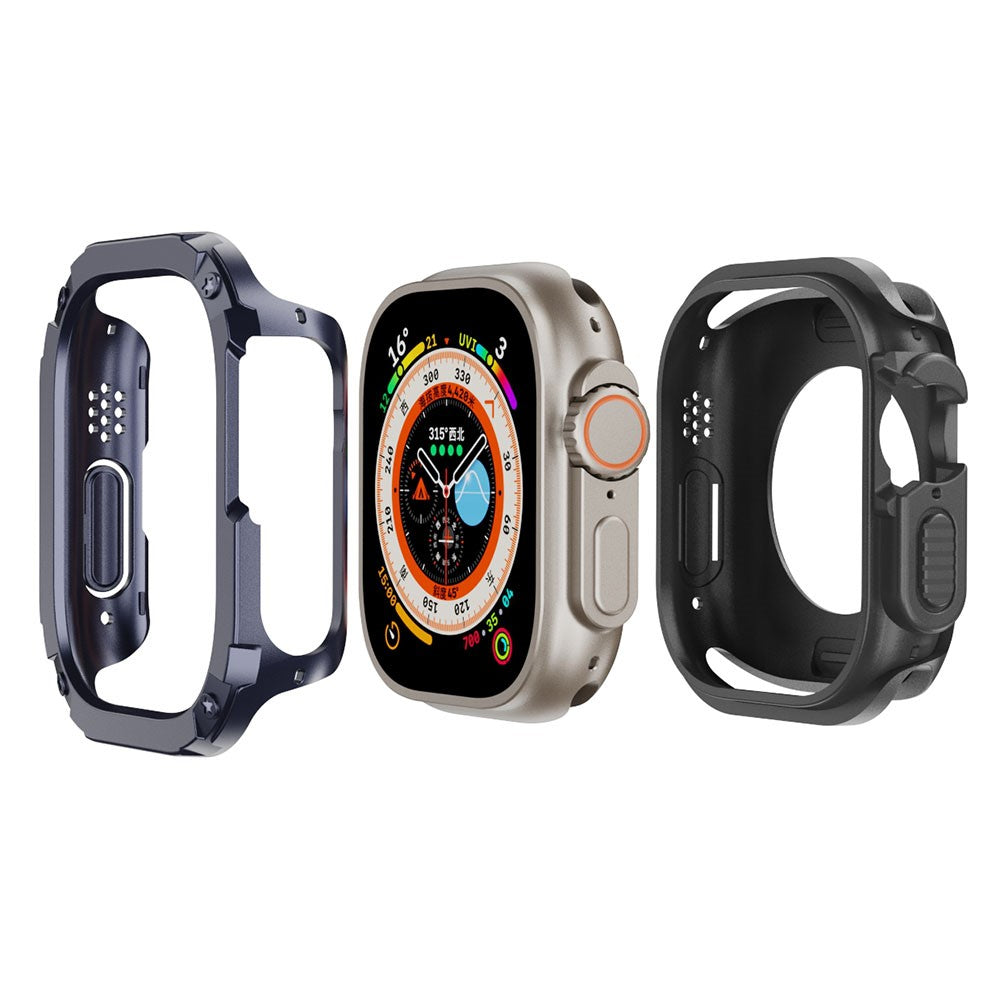 Beskyttende Silikone Universal Bumper passer til Apple Smartwatch - Pink#serie_6