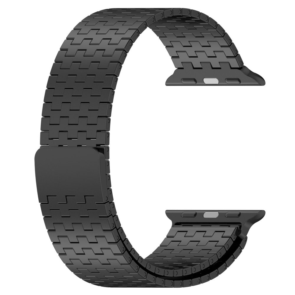 Helt Vildt Fantastisk Metal Universal Rem passer til Apple Smartwatch - Sort#serie_1