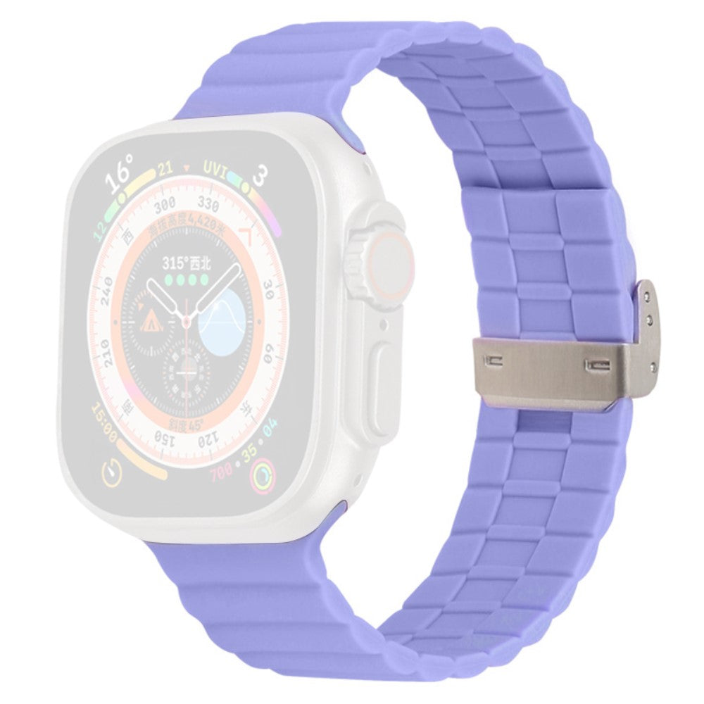 Apple Watch Series 9 45mm / Ultra 2 silicone strap - Purple#serie_3