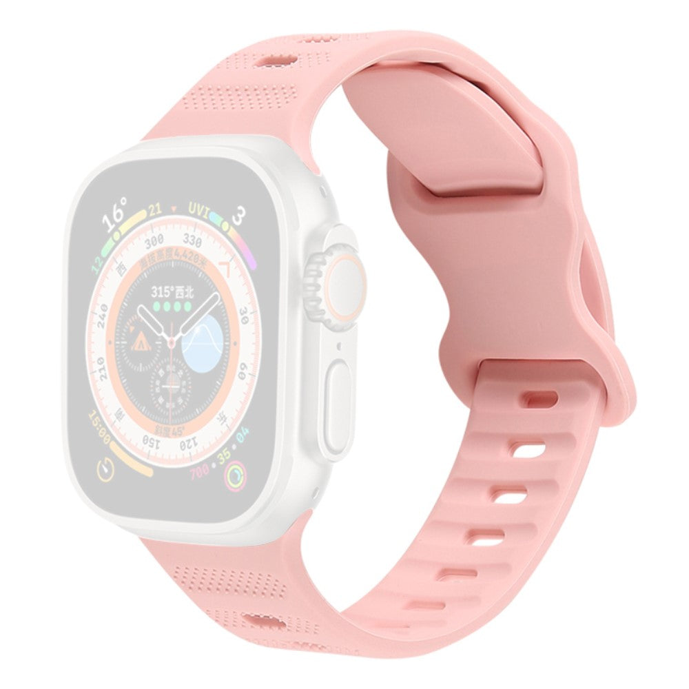 Apple Watch Series 9 45mm / Ultra 2 silicone strap - Pink#serie_7