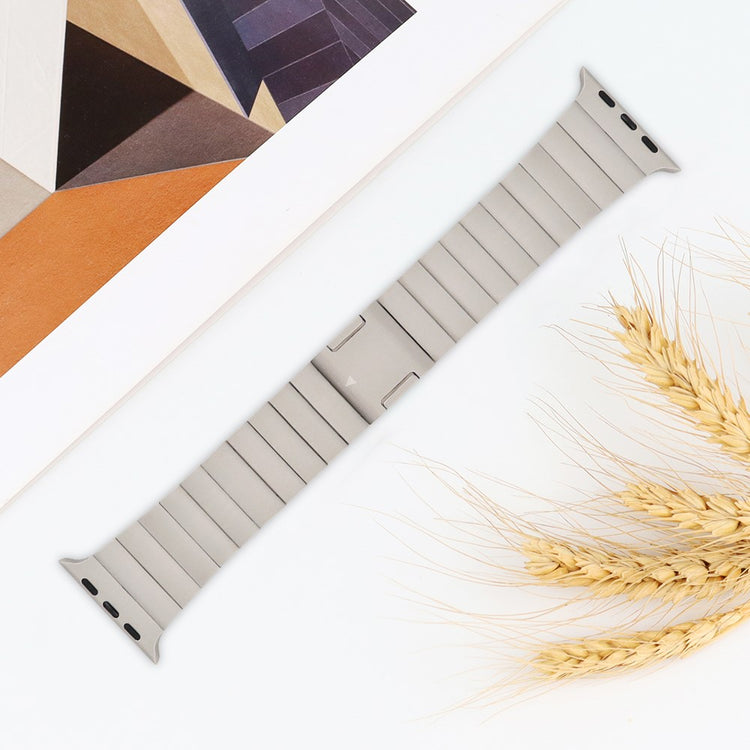 Supercool Metal Universal Rem passer til Apple Smartwatch - Hvid#serie_3