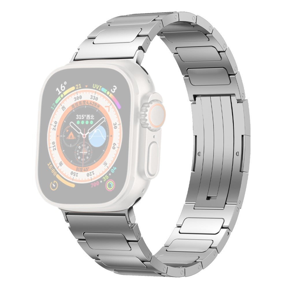 Apple Watch Series 45mm / Ultra 2 titanium alloy strap - Silver#serie_2