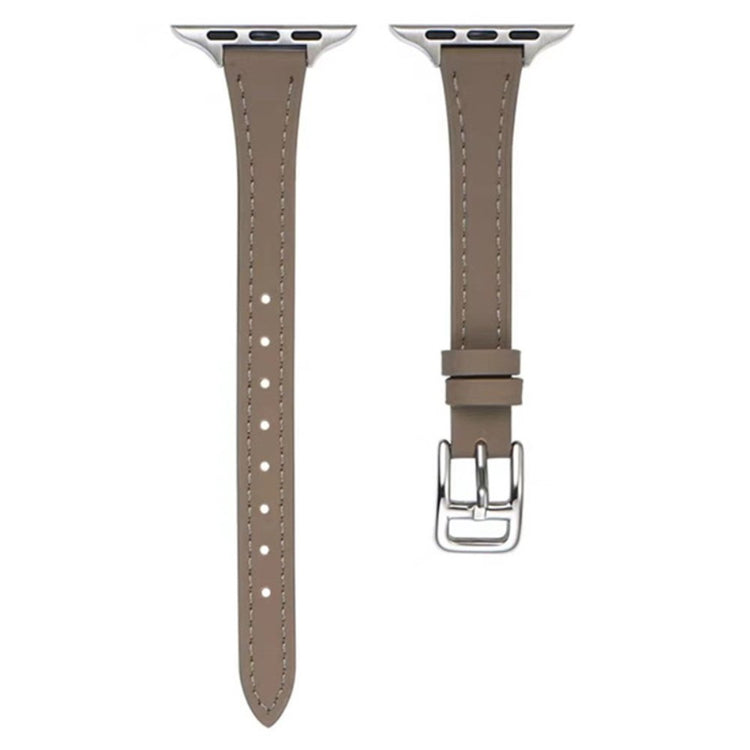 Apple Watch Series 9 41mm Genuine leather strap - Grey#serie_2