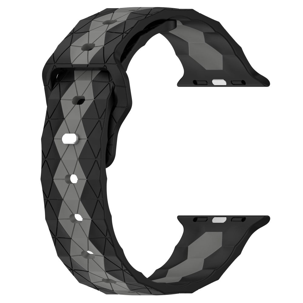 Smuk Silikone Universal Rem passer til Apple Smartwatch - Sølv#serie_8