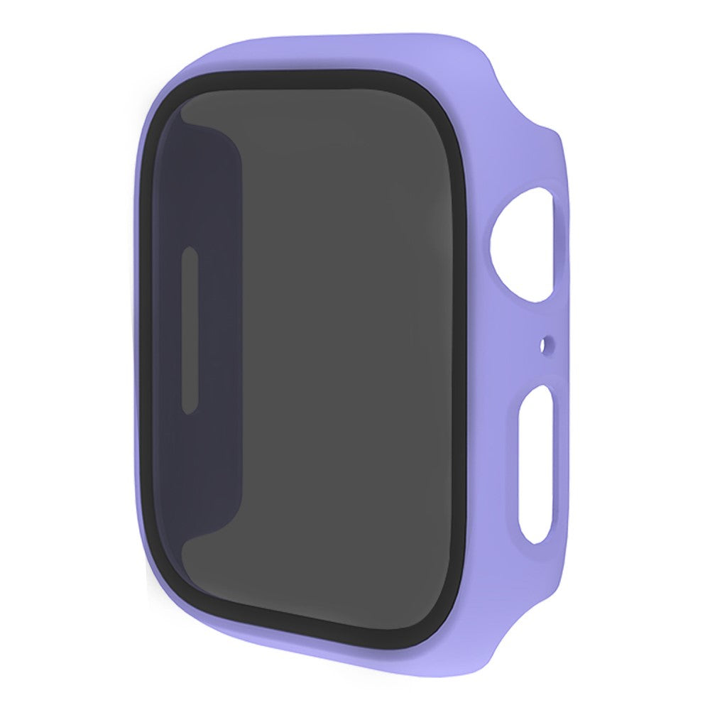 Apple Watch Series 9 41mm protective cover with tempered glass - Purple#serie_9