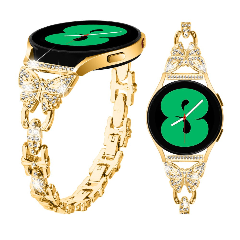 Super Holdbart Metal Universal Rem passer til Smartwatch - Guld#serie_2