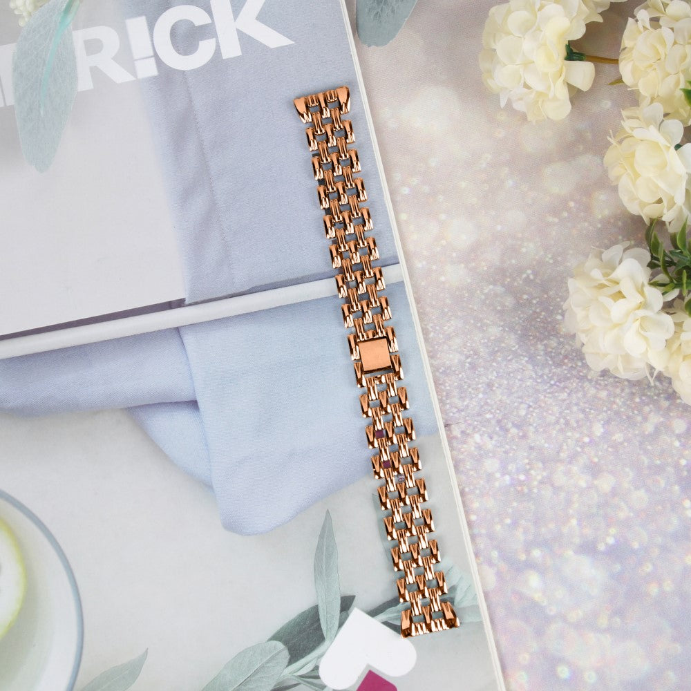 Fremragende Metal Universal Rem passer til Samsung Smartwatch - Guld#serie_3