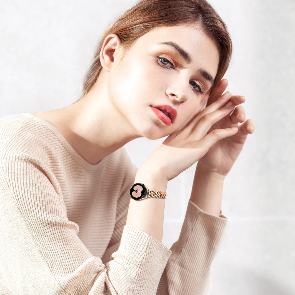 Fremragende Metal Universal Rem passer til Samsung Smartwatch - Guld#serie_3