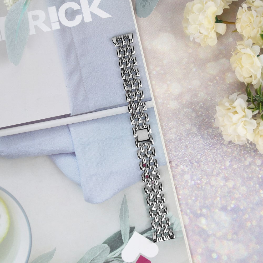 Fremragende Metal Universal Rem passer til Samsung Smartwatch - Orange#serie_4