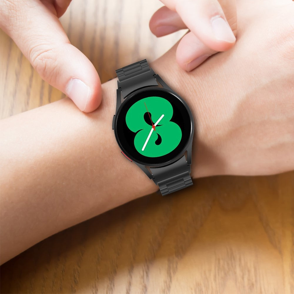 Glimrende Metal Universal Rem passer til Samsung Smartwatch - Sort#serie_1