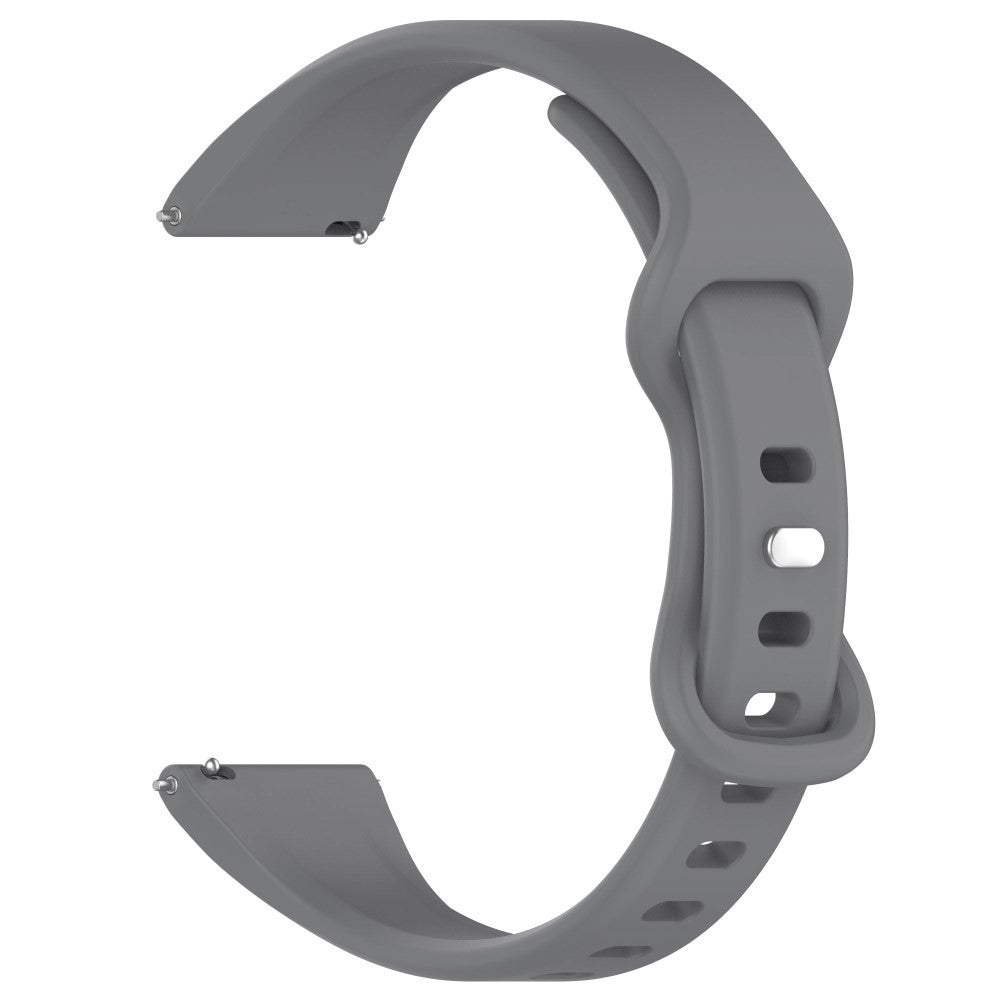 Superflot Silikone Universal Rem passer til Smartwatch - Sølv#serie_3