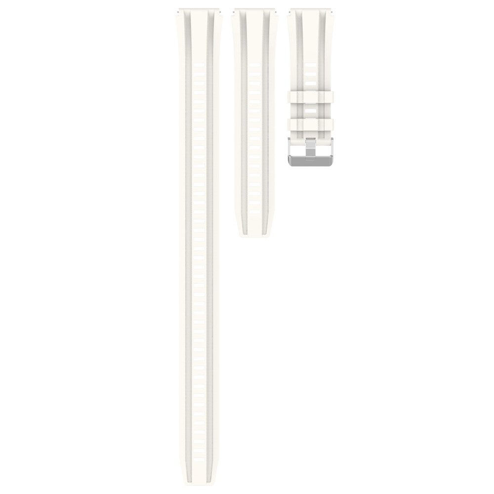 Meget Nydelig Silikone Universal Rem passer til Smartwatch - Hvid#serie_4