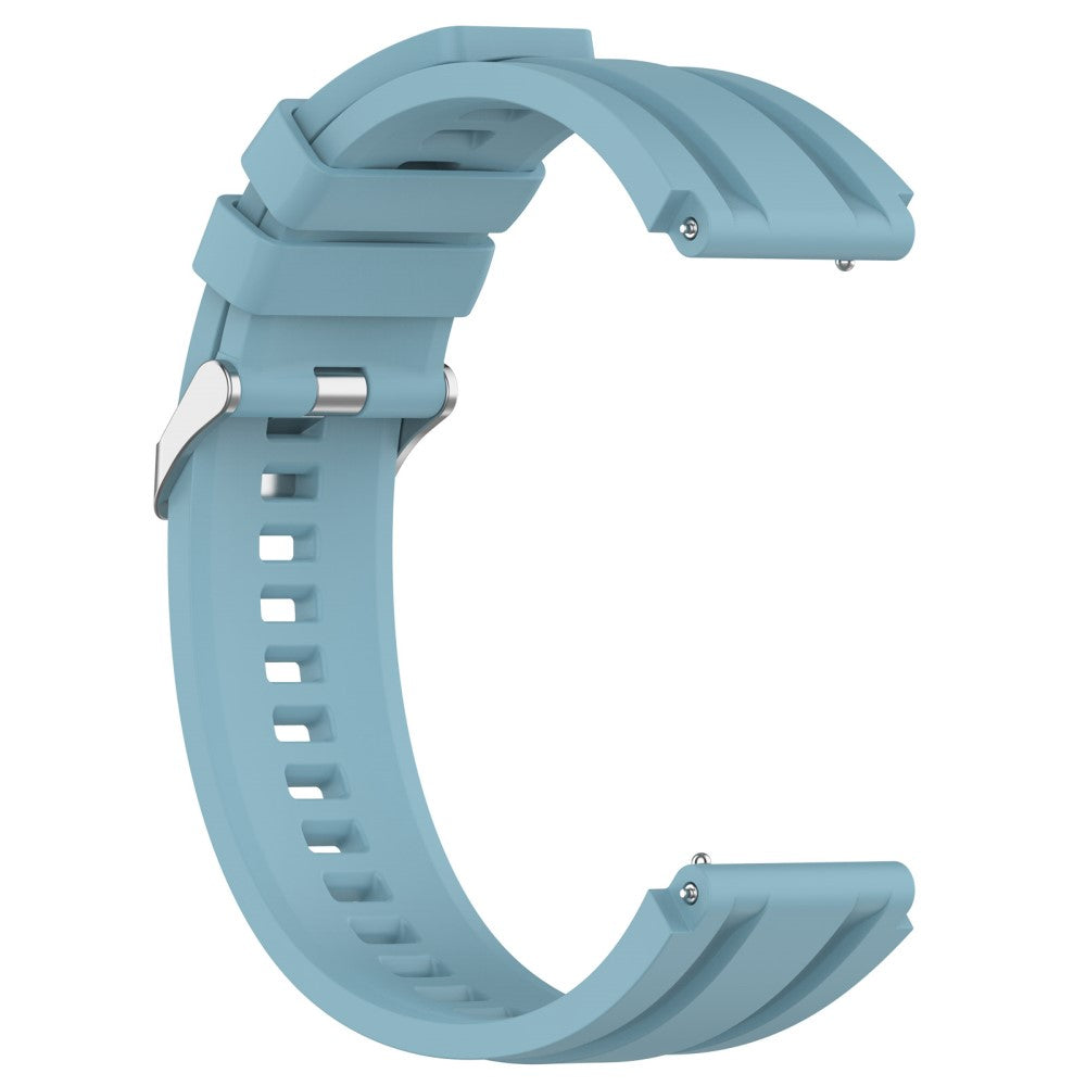 Meget Nydelig Silikone Universal Rem passer til Smartwatch - Blå#serie_5