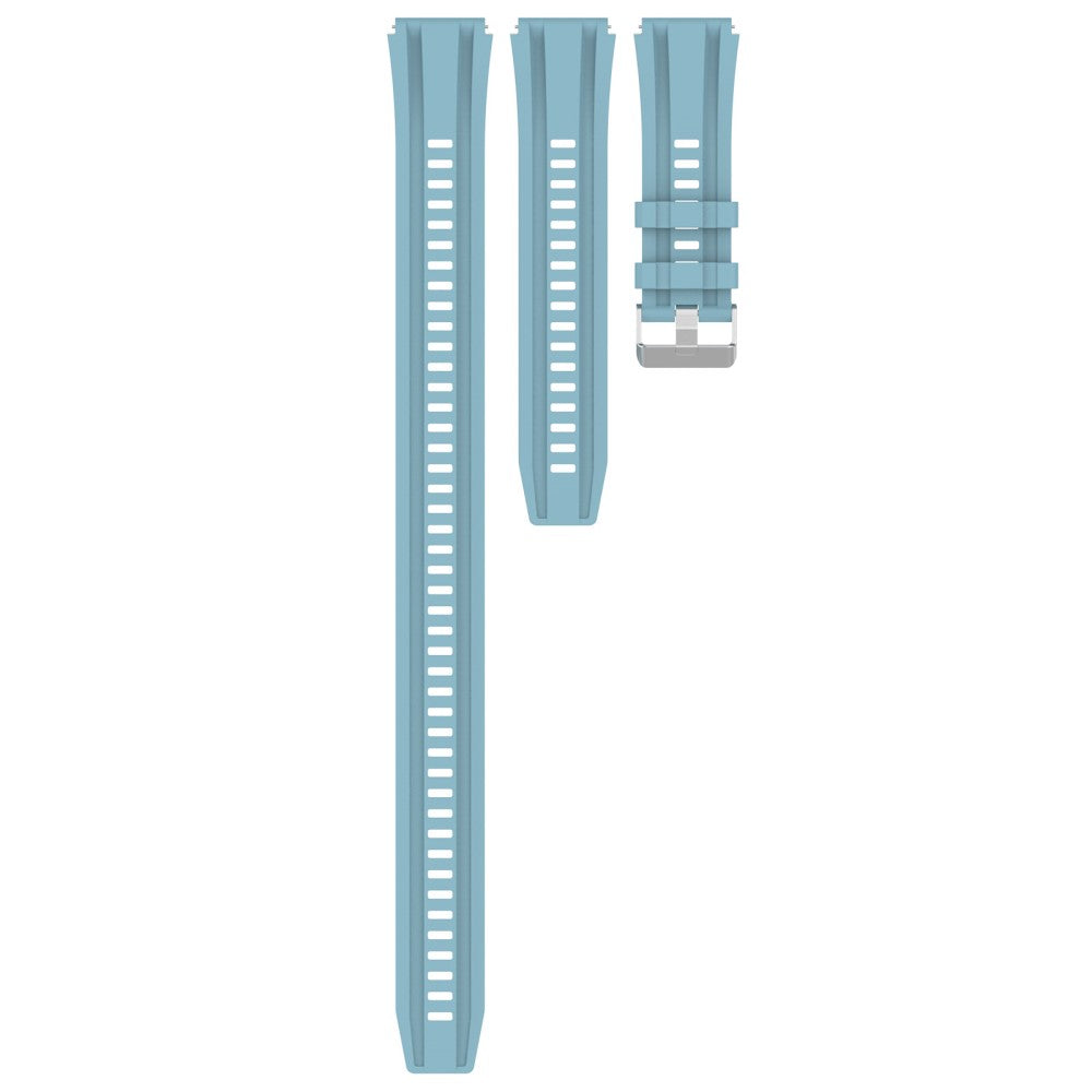Meget Nydelig Silikone Universal Rem passer til Smartwatch - Blå#serie_5