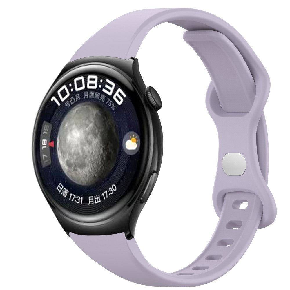 Komfortabel Silikone Universal Rem passer til Smartwatch - Lilla#serie_12