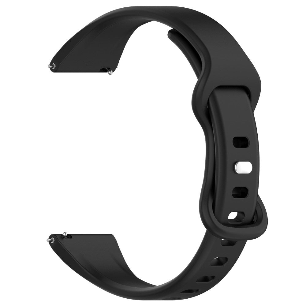 Komfortabel Silikone Universal Rem passer til Smartwatch - Sort#serie_2