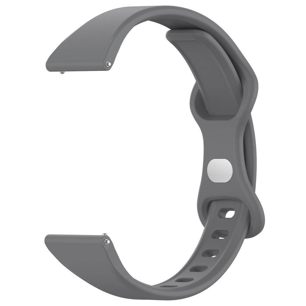 Komfortabel Silikone Universal Rem passer til Smartwatch - Sølv#serie_3