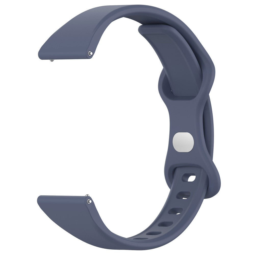 Komfortabel Silikone Universal Rem passer til Smartwatch - Sølv#serie_5