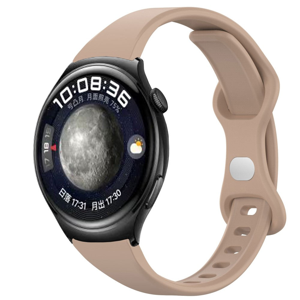 Komfortabel Silikone Universal Rem passer til Smartwatch - Brun#serie_7