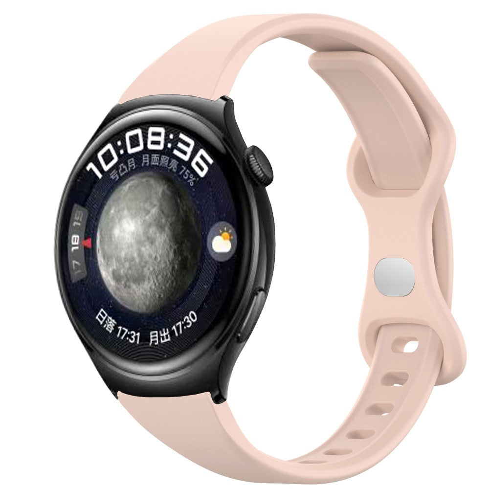 Komfortabel Silikone Universal Rem passer til Smartwatch - Pink#serie_8