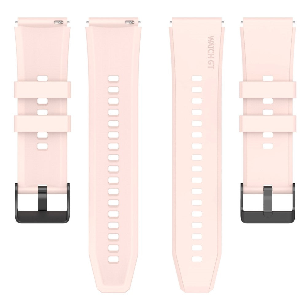 Vildt Sejt Silikone Universal Rem passer til Smartwatch - Pink#serie_10