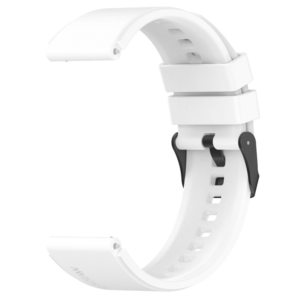 Vildt Sejt Silikone Universal Rem passer til Smartwatch - Hvid#serie_12