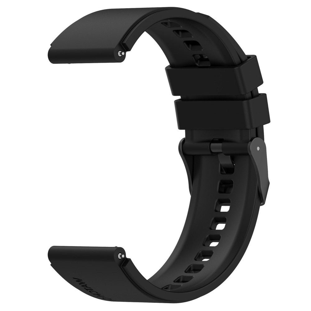 Vildt Sejt Silikone Universal Rem passer til Smartwatch - Sort#serie_8