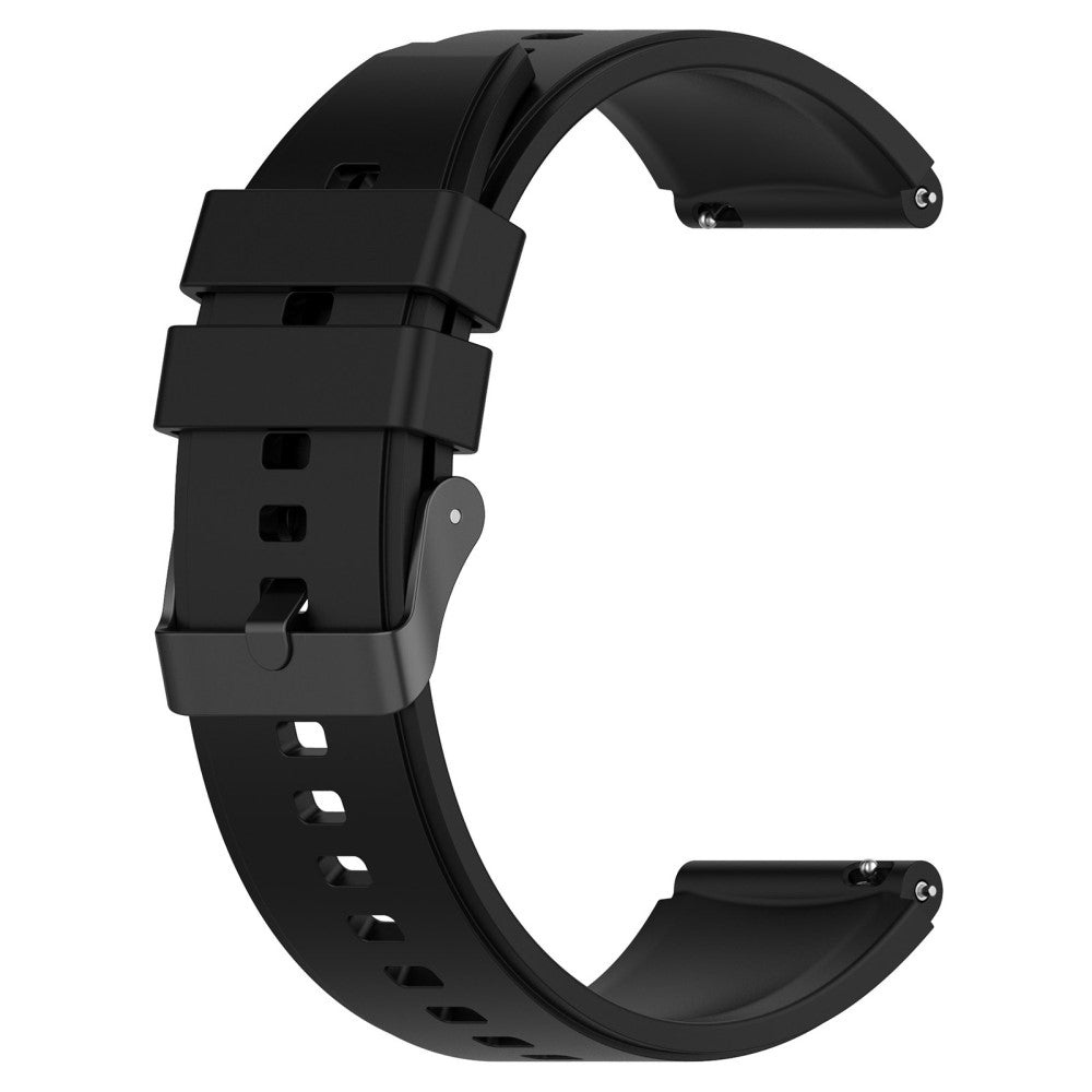 Vildt Sejt Silikone Universal Rem passer til Smartwatch - Sort#serie_8