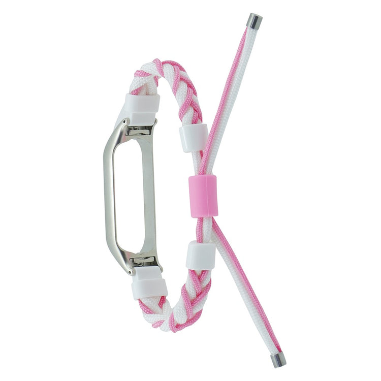 Nylon Universal Rem passer til Xiaomi Mi Smart Band 6 / Xiaomi Mi Band 5 - Pink#serie_8
