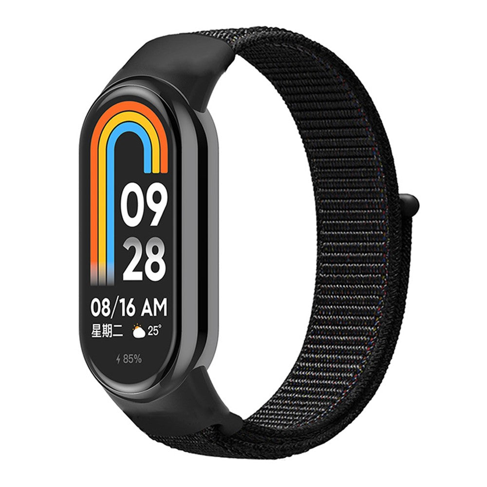 Silikone Skærmbeskytter passer til Xiaomi Smart Band 8 - Sort#serie_1