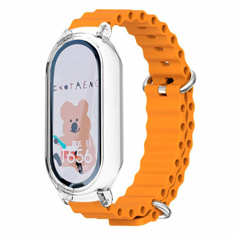 Eminent Silikone Rem passer til Xiaomi Smart Band 8 - Orange#serie_1
